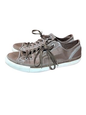 Converse Men's Casual Canvas Low-Top Sneakers - Brown. Size 12